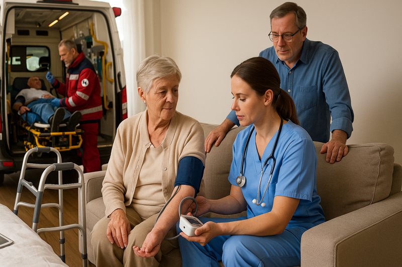 foto assistenza a domicilio post ospedale